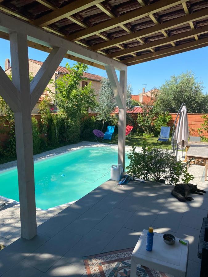 Cugnaux Toulouse Metropole Ouest Chambre Privee De Luxe - Sdb Wc Privee Terrasse Piscine Aqua Bike ภายนอก รูปภาพ