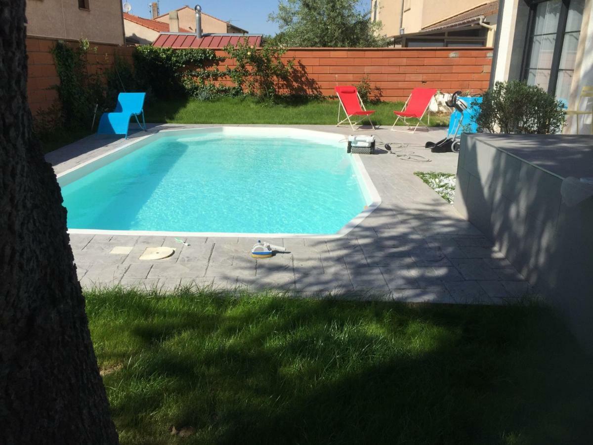 Cugnaux Toulouse Metropole Ouest Chambre Privee De Luxe - Sdb Wc Privee Terrasse Piscine Aqua Bike ภายนอก รูปภาพ